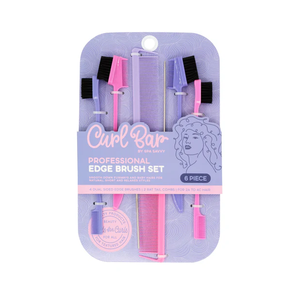 4.99 CURL BAR PROFESSIONAL EDGE BRUSH SET 